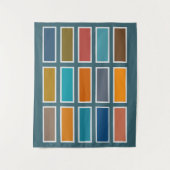 Colour Bricks (retro) Wandkleed (Voorkant)