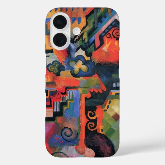 Colour Composition by August Macke,  kunst Case-Mate iPhone Case (Achterkant)