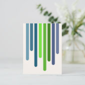 Colour Drips (Spring) Briefkaart (Staand voorkant)