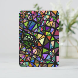 Colour Glas in lood Colors Bedankkaart