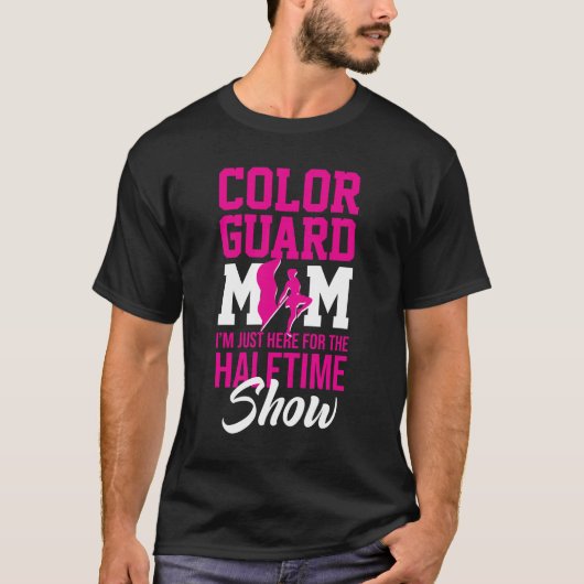 Colour Guard Mam Halftime Show Marching Band T-shirt (Voorkant)