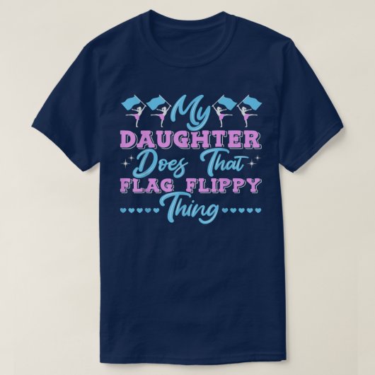 Colour Guard Pap Mam Ouders T-shirt (Design voorkant)