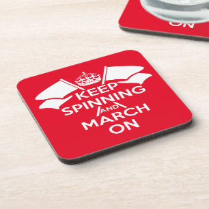 Colour Guard, Red, Love Color Guard Onderzetter