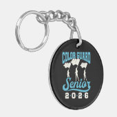 Colour Guard Senior Class van het Afstuderen van 2 Sleutelhanger (Voorkant Links)