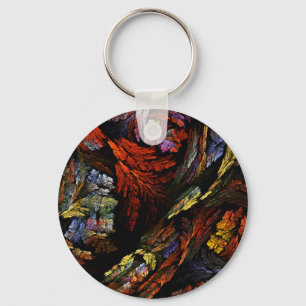Colour Harmony Abstracte Art Sleutelhanger