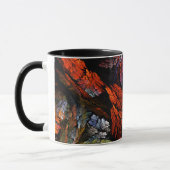 Colour Harmony Abstracte koffie Mok (Links)
