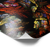 Colour Harmony Art Abstrait Photo Imprimer (Coin)