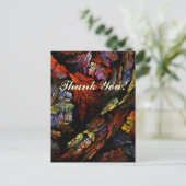 Colour Harmony Hartelijk dank Briefkaart (Staand voorkant)