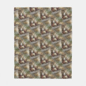 Colour Indian Corn Natuur Pattern Fleece Deken (Voorkant)