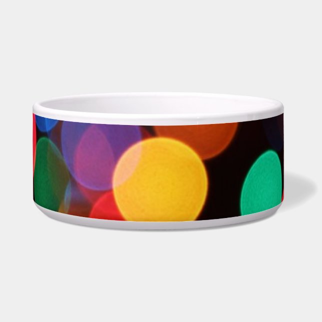 Colour Lights Pet Bowl Voerbakje (Voorkant)