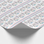 Colour Me Happy Paaster Bunny Cadeaupapier (Hoek)