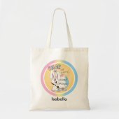 Colour Me Happy Paaster Bunny Tote Bag (Voorkant)