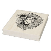 Colour Page African Lion Animal Rubberstempel (Stempel)