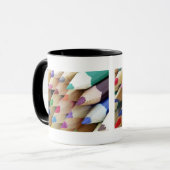 Colour Pencils photo Mug (Devant gauche)
