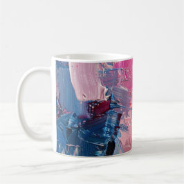 Colour Rush Abstract Oil Paint III Mug Koffiemok