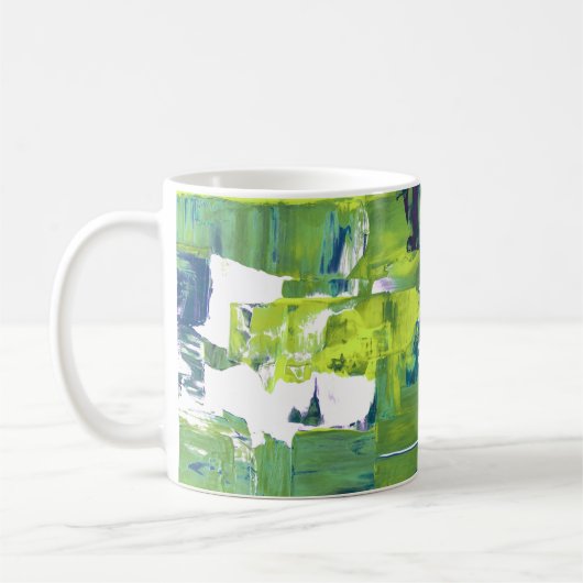 Colour Rush Abstract Oil Paint VII Mug (Gauche)