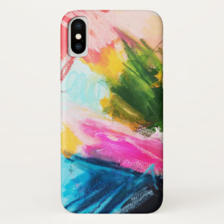 Colour Splatter No.1 iPhone X Hoesje