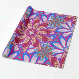 Colour Spring Theme seamless pattern Background. C Cadeaupapier