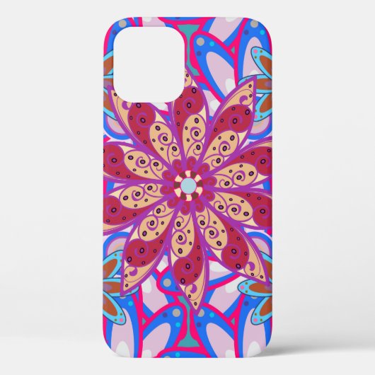 Colour Spring Theme seamless pattern Background. C Case-Mate iPhone Case (Achterkant)