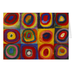 Colour Study of Squares Circles van Kandinsky