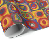 Colour Study of Squares Circles van Kandinsky Cadeaupapier (Rol Hoek)