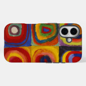 Colour Study of Squares Circles van Kandinsky Case-Mate iPhone Case (Achterkant (horizontaal))