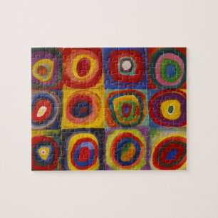 Colour Study of Squares Circles van Kandinsky Legpuzzel