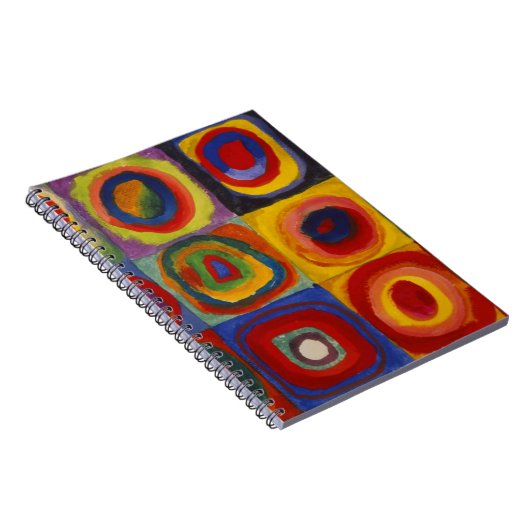 Colour Study of Squares Circles van Kandinsky Notitieboek (Rechterzijde)
