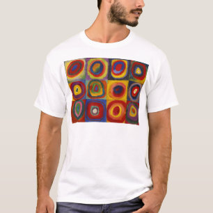 Colour Study of Squares Circles van Kandinsky T-shirt