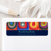 Colour Study van Wassily Kandinsky Etiket (Insitu)