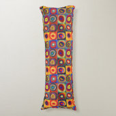 Colour Study van Wassily Kandinsky Lichaamskussen (Voorkant Verticaal)