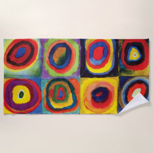 Colour Study van Wassily Kandinsky Strandlaken