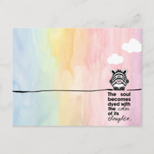 Colour Thoughts Briefkaart