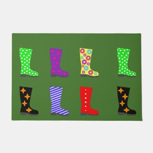 Colour Wellies Deurmat (Voorkant)