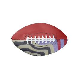 Coloured Waves Football
