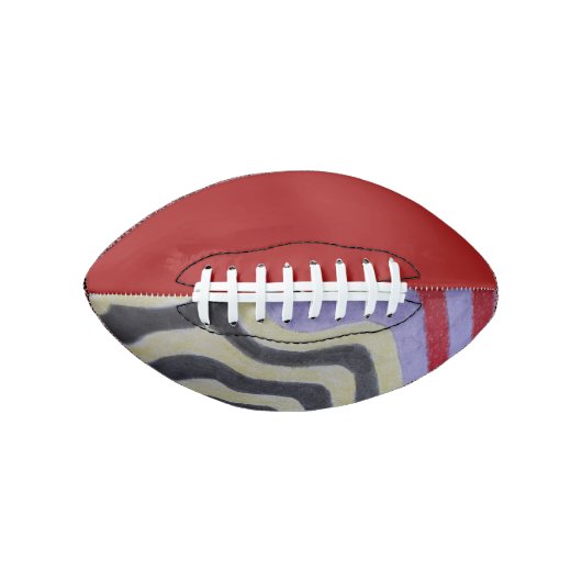 Coloured Waves Football (Voorkant)