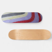 Coloured Waves Skateboard (Horz)