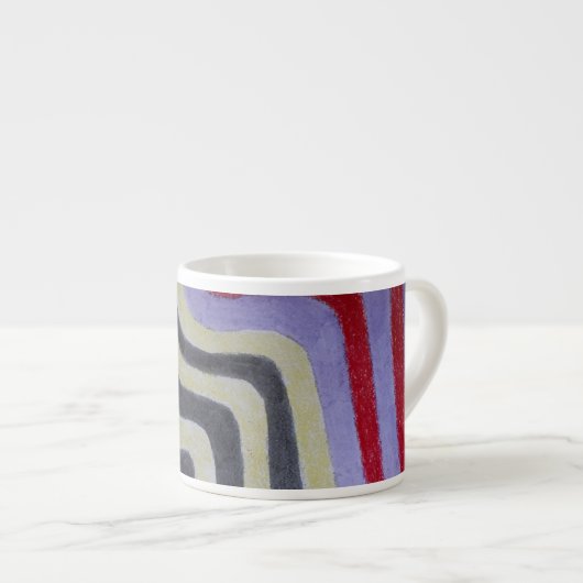 Coloured Waves Specialty Mug (Devant droit)