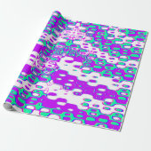 Colourful Bauhaus Geometric Pattern Cadeaupapier (Uitgerold)