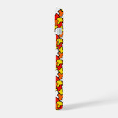 Colourful blob all over print iphone 15 case (Côté gauche)