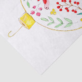 Colourful Christmas Ornament Tissuepapier (Detail)