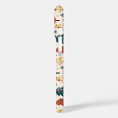 Colourful Christmas Pine Trees Seamless Pattern Case-Mate iPhone Case (Achterkant / Links)