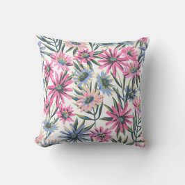 Colourful decorative vibrant style  kussen