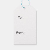 Colourful Dove Cadeaulabel (Achterkant)