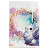 Colourful Dove Medium Cadeauzakje (Voorkant)