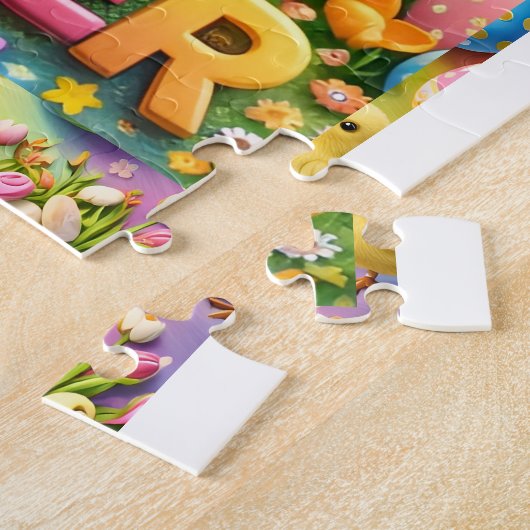 Colourful Easter celebration puzzle (Côté)