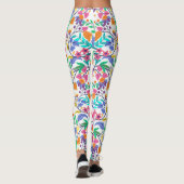 Colourful Exotic Floral Pattern-23147 Leggings (Achterkant)