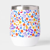 Colourful Exotic Floral Pattern-23165 (Achterkant)