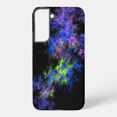 Colourful flare case samsung galaxy hoesje (Achterkant)