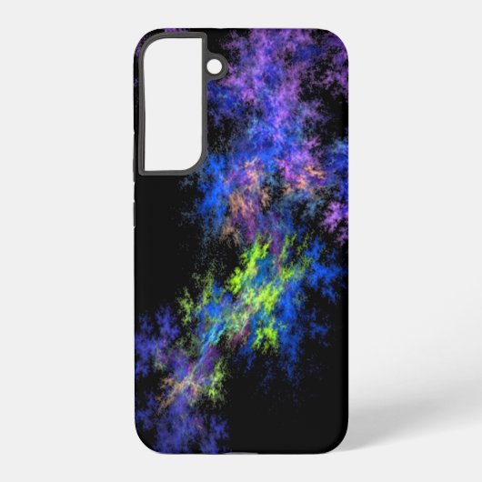Colourful flare case samsung galaxy hoesje (Achterkant)